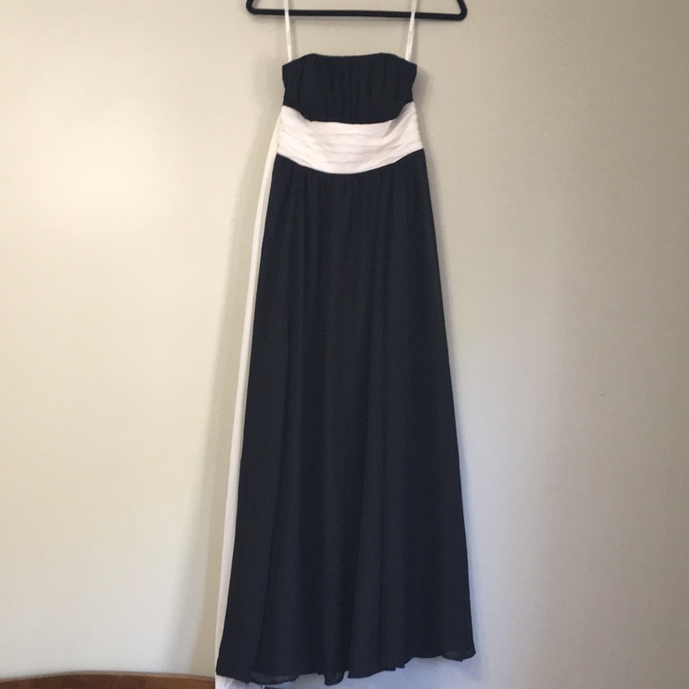 Black and White Elegant Dress